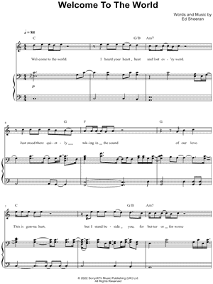 Welcome to the World