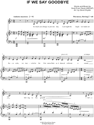 If We Say Goodbye