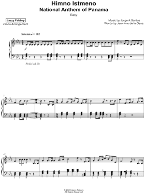 Himno Istmeno [easy]