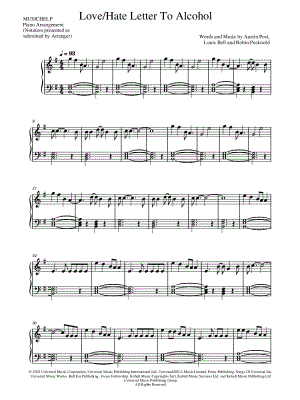 Love/Hate Letter to Alcohol