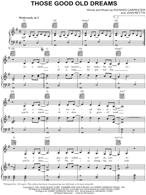 Those Good Old Dreams