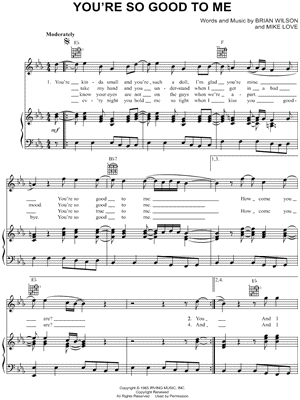 You're So Good to Me