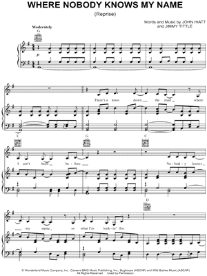 Where Nobody Knows My Name (Reprise)