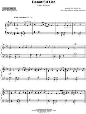 Beautiful Life [easy - abridged]