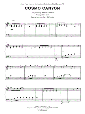 Cosmo Canyon [lower intermediate]