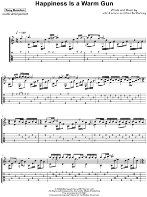 Happiness Is a Warm Gun