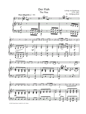 Der Floh - Violin & Piano