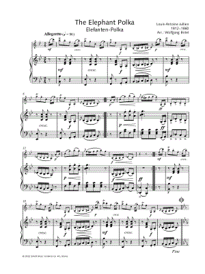 The Elephant Polka - Violin & Piano