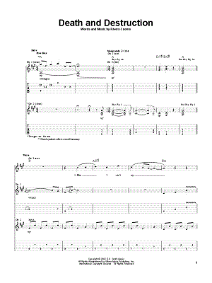 Death and Destruction