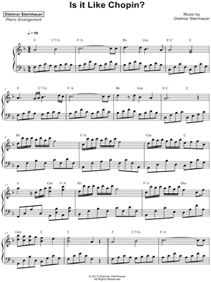 Is It Like Chopin?