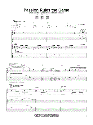 Passion Rules the Game