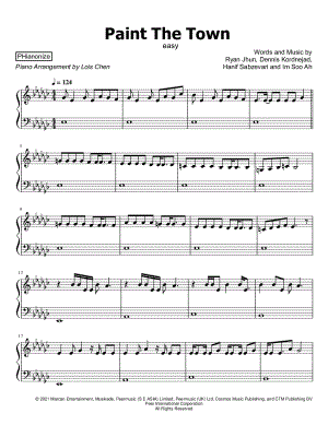 PTT (Paint the Town) [easy]