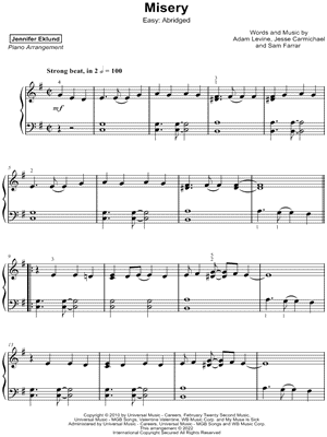 Misery [easy - abridged]