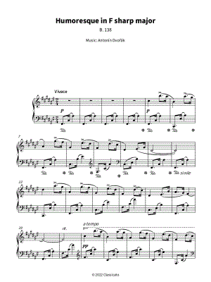 Humoresque in F# Major