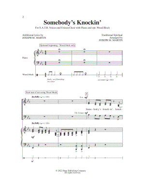 Somebody's Knocking at Your Door