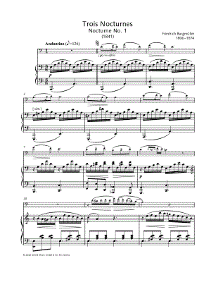 Nocturne No. 1 - Cello & Piano