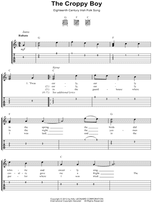 The Croppy Boy