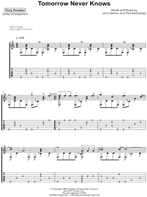 Tomorrow Never Knows