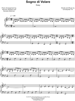 Sogno Di Volare [Easy]