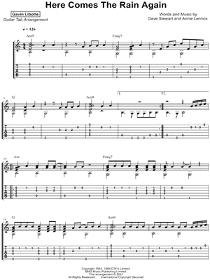 Here Comes the Rain Again