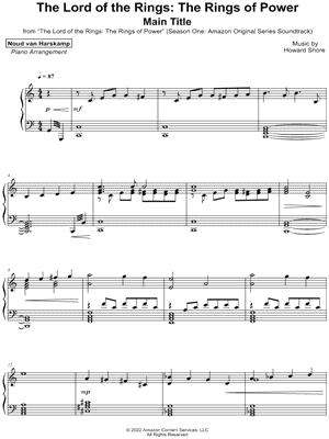 The Lord of the Rings: The Rings of Power Main Title