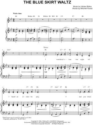 The Blue Skirt Waltz