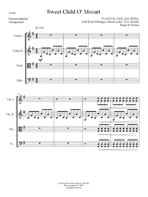 Sweet Child O' Mozart