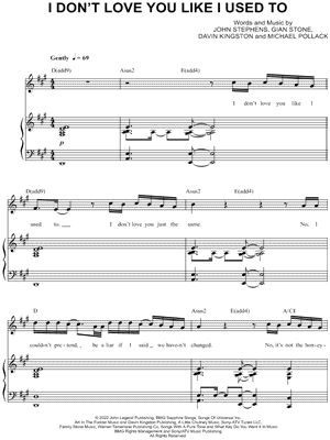 I Don’t Love You Like I Used To
