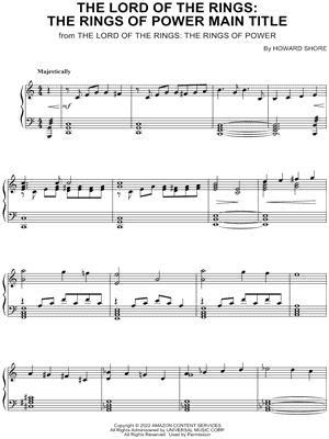 The Lord of the Rings: The Rings of Power Main Title