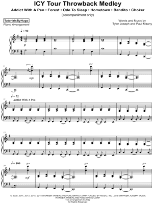 ICY Tour Throwback Medley [accompaniment only]