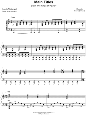 The Lord of the Rings: The Rings of Power Main Title