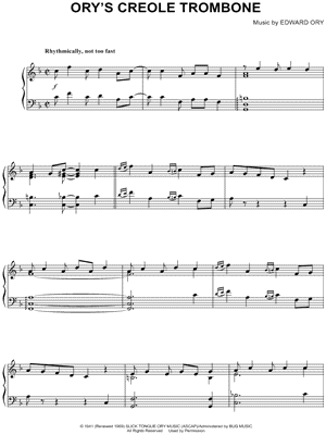 Ory's Creole Trombone