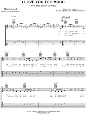 I Love You Too Much [no capo]