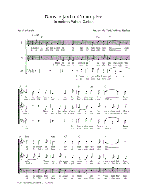 Dans le jardin d'mon père