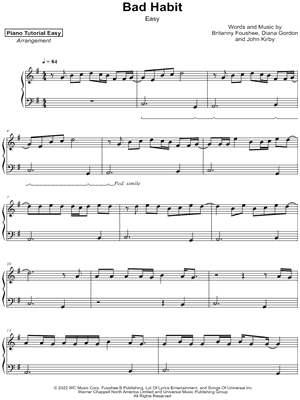 Bad Habit [easy]