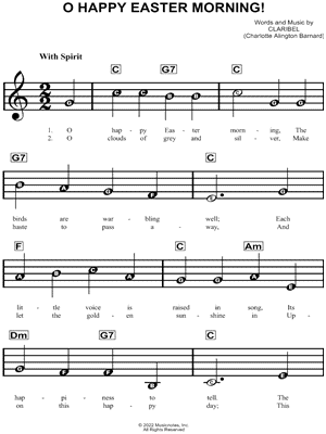 O Happy Easter Morning!