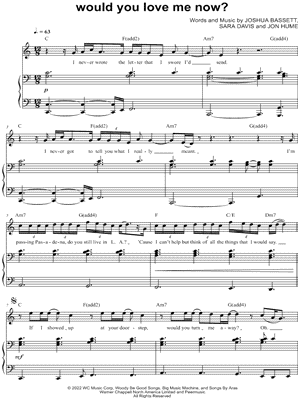 Would You Love Me Now?