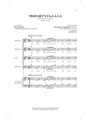 Mozart's Fa-La-La