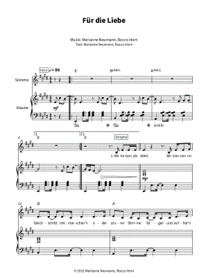 Für die Liebe