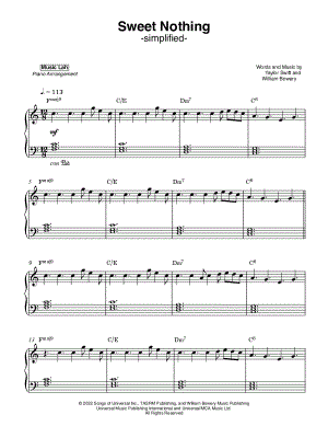 Sweet Nothing [simplified]