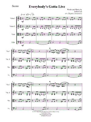 Everybody's Gotta Live