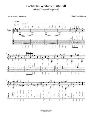 Fröhliche Weihnacht überall