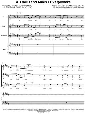 A Thousand Miles / Everywhere