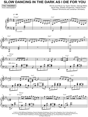 Slow Dancing in the Dark As I Die for You