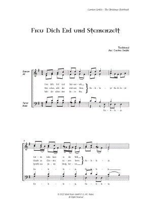 Freu dich Erd und Sternenzelt