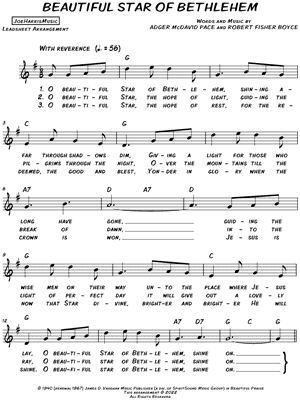 Beautiful Star of Bethlehem