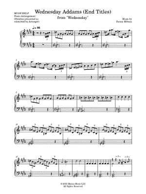 Wednesday Addams (End Titles)