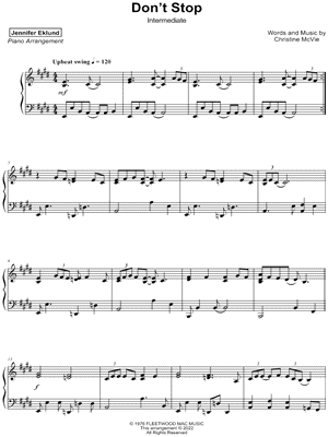 Don't Stop [intermediate]