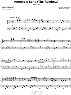 Antonio's Song (The Rainbow) [advanced]