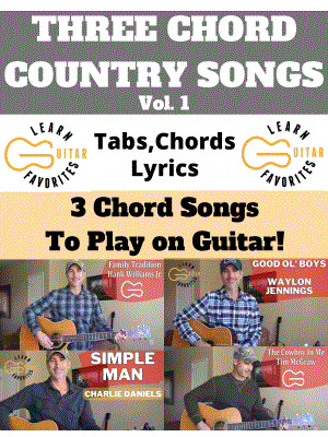 3 Chord Country Songs - Vol. 1
